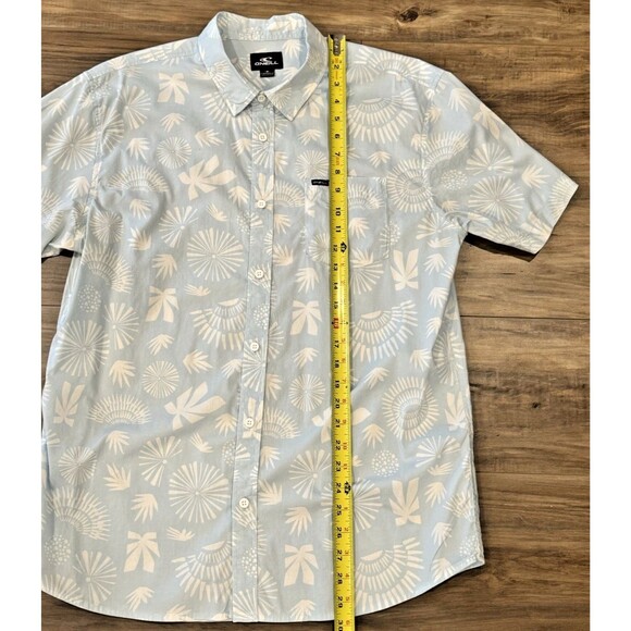 O'Neill Cosmos Short Sleeve Button Up Shirt SZ M - Picture 5 of 8